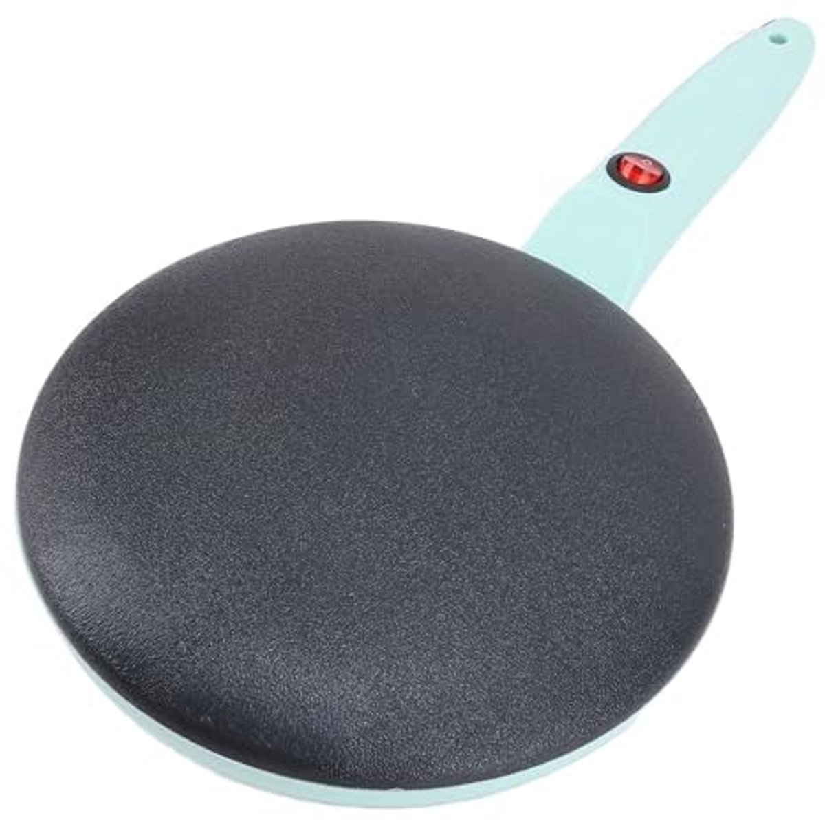 Dailygoody - OmGoods - Dailygoody - Draadloze Crêpemaker - Elektrische Crêpemaker - Automatische Temperatuurregeling - Turquoise - Anti-aanbaklaag - Gemakkelijk te reinigen