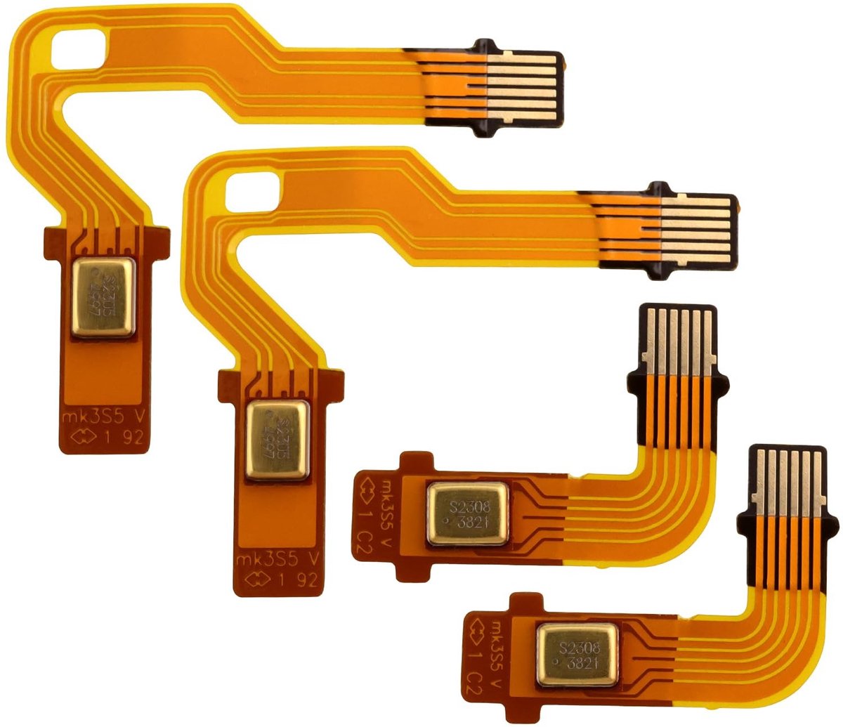 Dailygoody - Microfoon Lint Flex Kabel - Vervanging voor PS5 Controller - Perfecte Pasvorm - 2 Sets - Geschikt voor BDM-020 - Ideaal voor Gaming