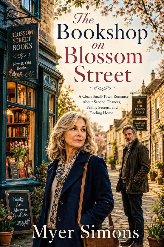 The Bookshop on Blossom Street: A Clean Small-Town Romance A ... - cover