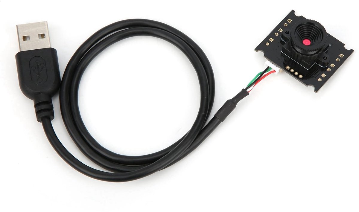 Dailygoody - HD USB Camera Module - Webcam Module - 1MP hoge resolutie - Compact formaat - Breder gezichtsveld - Geschikt voor Windows en Android - Ve