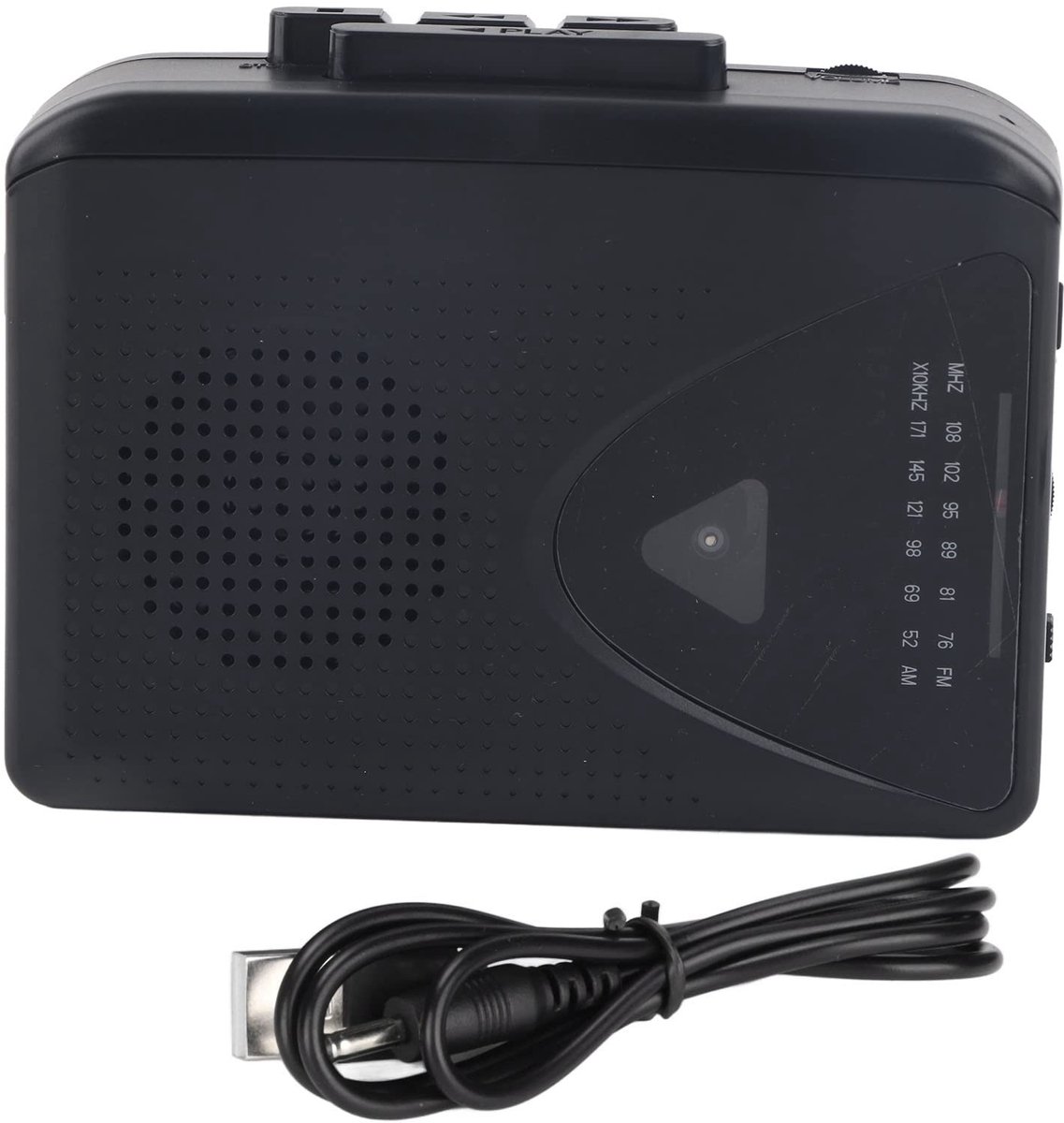 Dailygoods - Dailygoody - Draagbare Cassettespelers Recorders - AM FM-radio - Compacte Cassettespeler - Externe Luidsprekers - USB-voeding - Geschikt voor muziekli...
