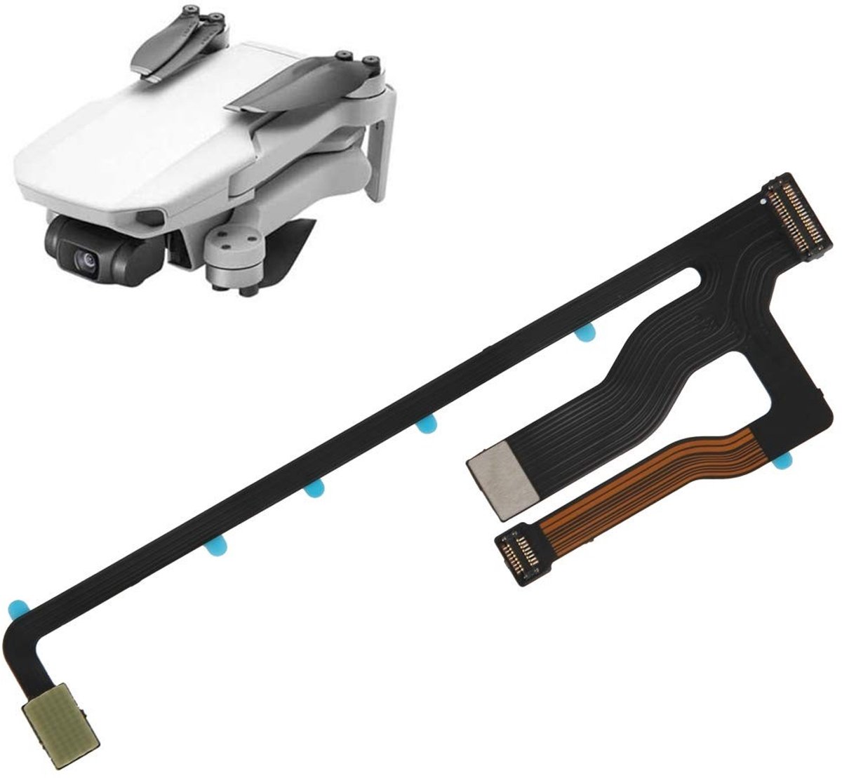 Dailygoods - Dailygoody - Mini Drone Reparatie Accessoire - Signaal Kabel Vervanging - Hoogwaardige Metaal - Eenvoudig te Installeren - Betrouwbare Onderdelen - Ge.