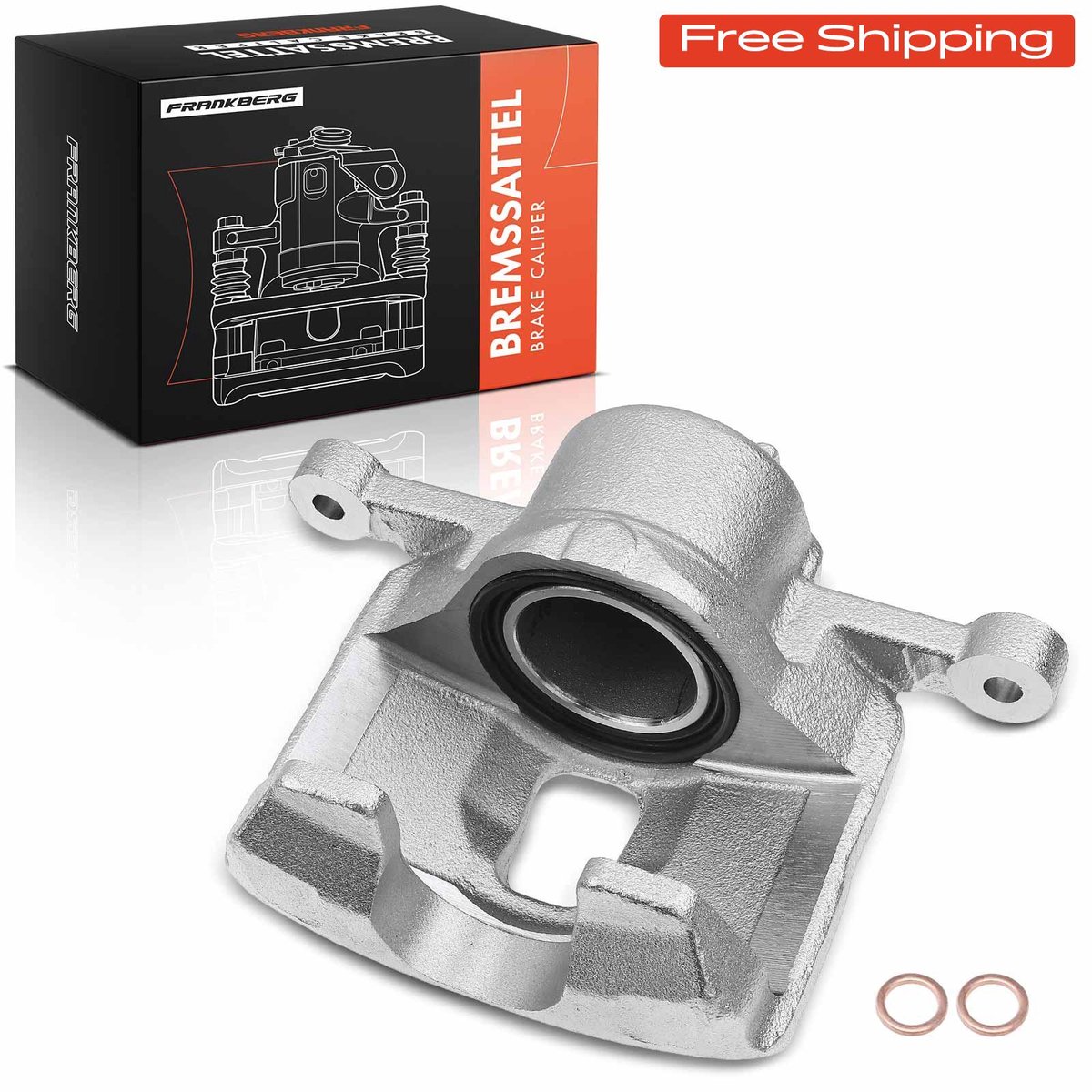 Frankberg 1x Remklauw Vooras Links voor Hyundai i10 BA IA 10L 12L