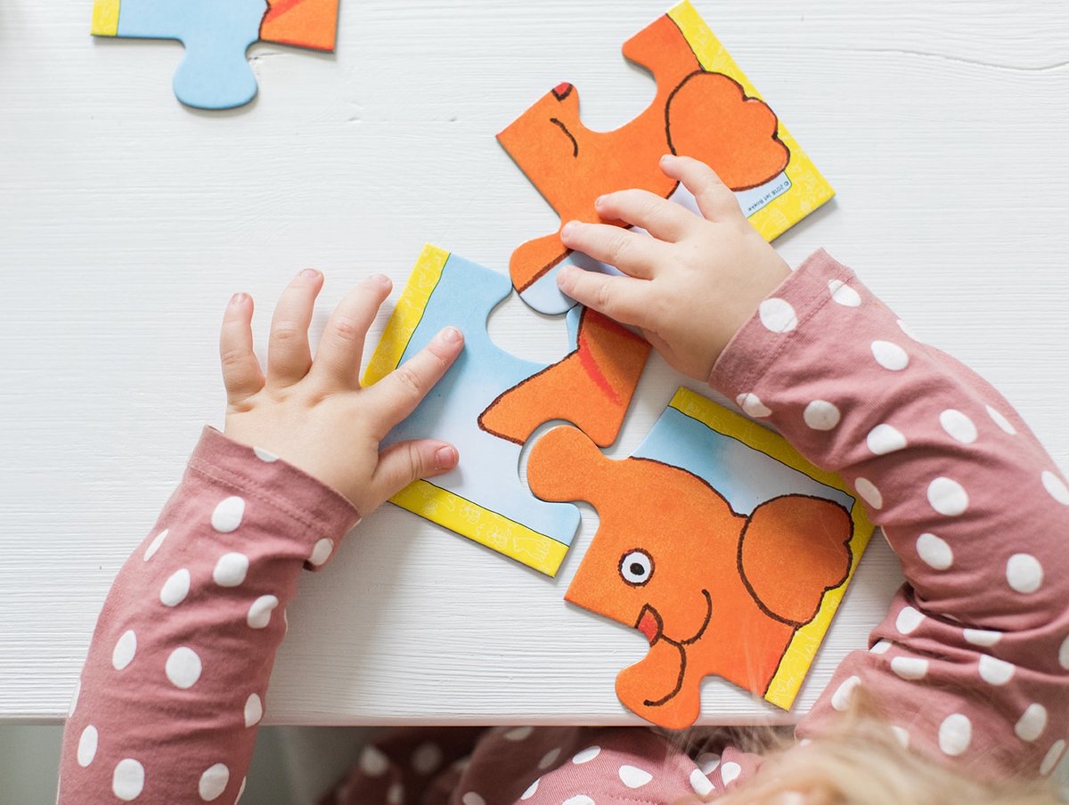 Dikkie Dik puzzel 4 in 1 educatief peuter speelgoed - kinderpuzzel 4x6x9x16 stukjes leren puzzelen - cadeautip puzzel 3 jaar en ouder - Bambolino Toys — afbeelding 7