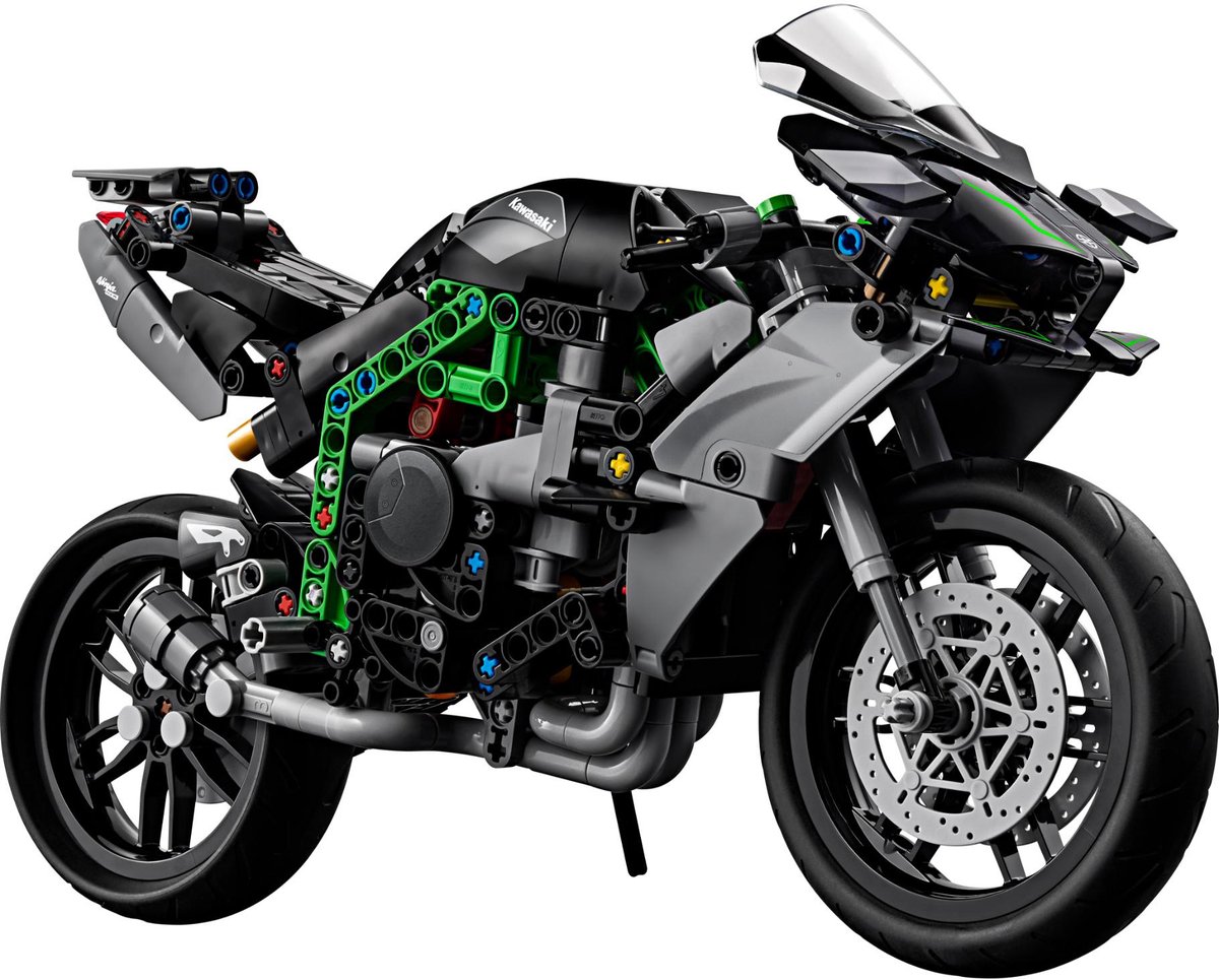 LEGO Technic Kawasaki Ninja H2R motor - 42170 — afbeelding 8