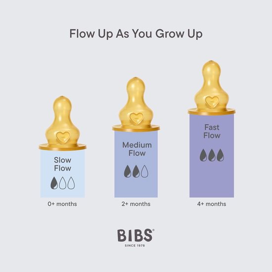 BIBS baby bottle 270ml Latex teat pack of 2 - Anti-colic, BPA free, round teat, light weight and easy to clean, suitable for newborn babies 0+ years - Sage van BIBS — afbeelding 4