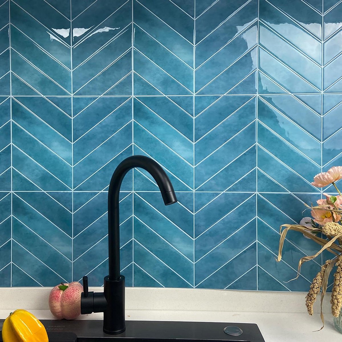 Wandtegels Stickers - Muurstickers Keuken - Keuken Badkamer - Waterdicht Oliebestendig - 2