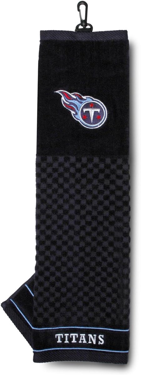 Geborduurde Golfhanddoek met Teamlogo voor Golfers, Geruit Schrobberontwerp van The One — afbeelding 5