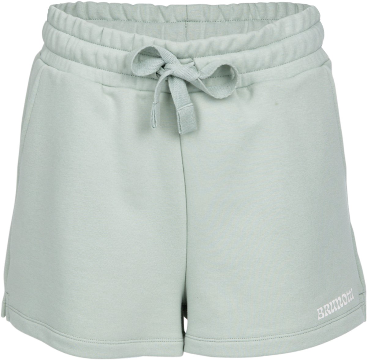 Brunotti Milly Sweat Shorts Aqua Korte Broek Dames High Waist Fit XL Grijs