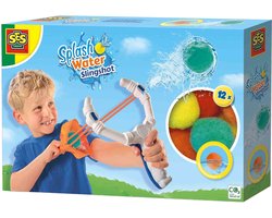 SES - Splash water katapult - Hét Waterpistool alternatief! - set van grote katapult met 12 splash waterballen - perfect voor een watergevecht en buiten spelen