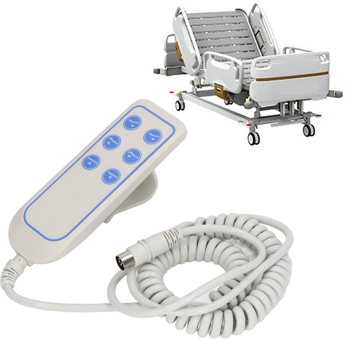 Ejoyous Afstandsbediening voor Elektrische Relaxstoel - 6 Knoppen, Vervangingsonderdeel