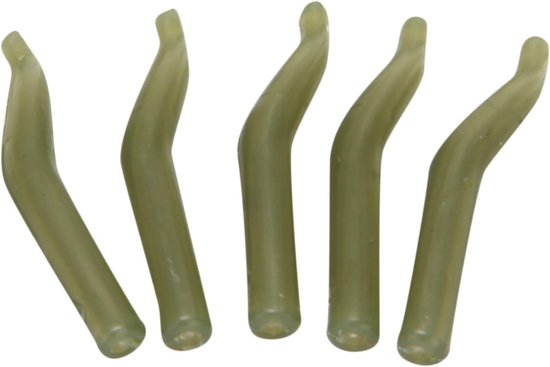 Vistuighulzen - Vislijn Aligners - Karpervissen - Zachte Anti Wirwar - 20 mm - Groen — afbeelding 4