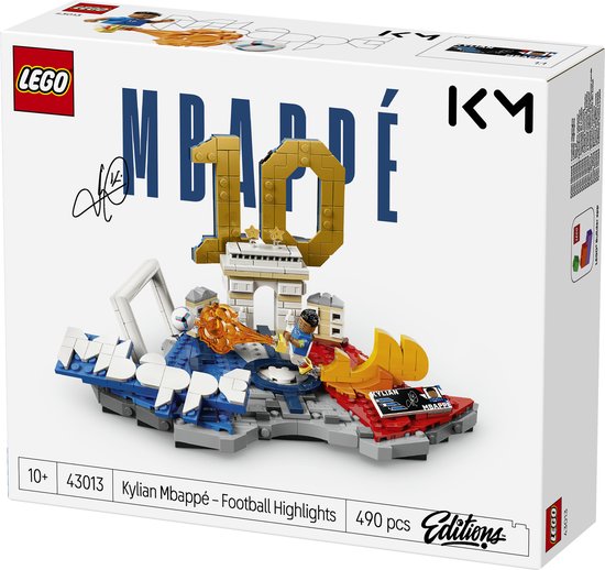 LEGO Editions Kylian Mbappé – Points forts du football Jouet de football pour enfants - 43013