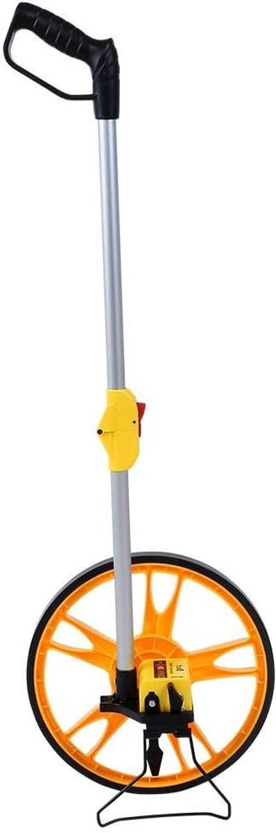 Opvouwbare afstandsmeter met digitale display, meetbereik tot 320mm, geel en nauwkeurig meten