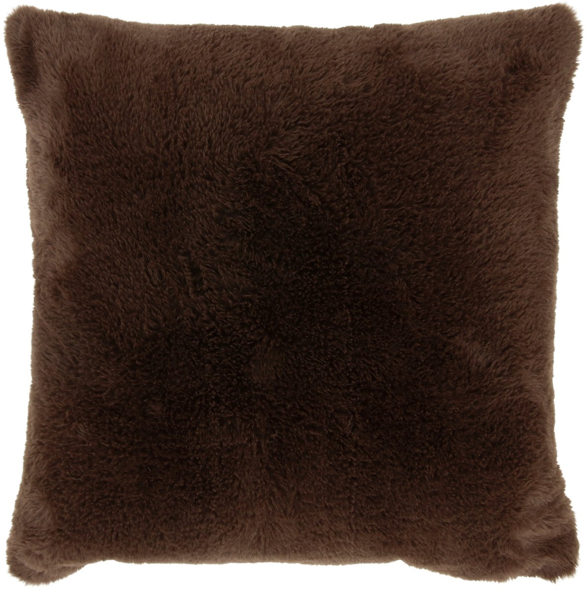 Unique Living Jip Sierkussen - Bruin Faux Fur - Zacht & Decoratief