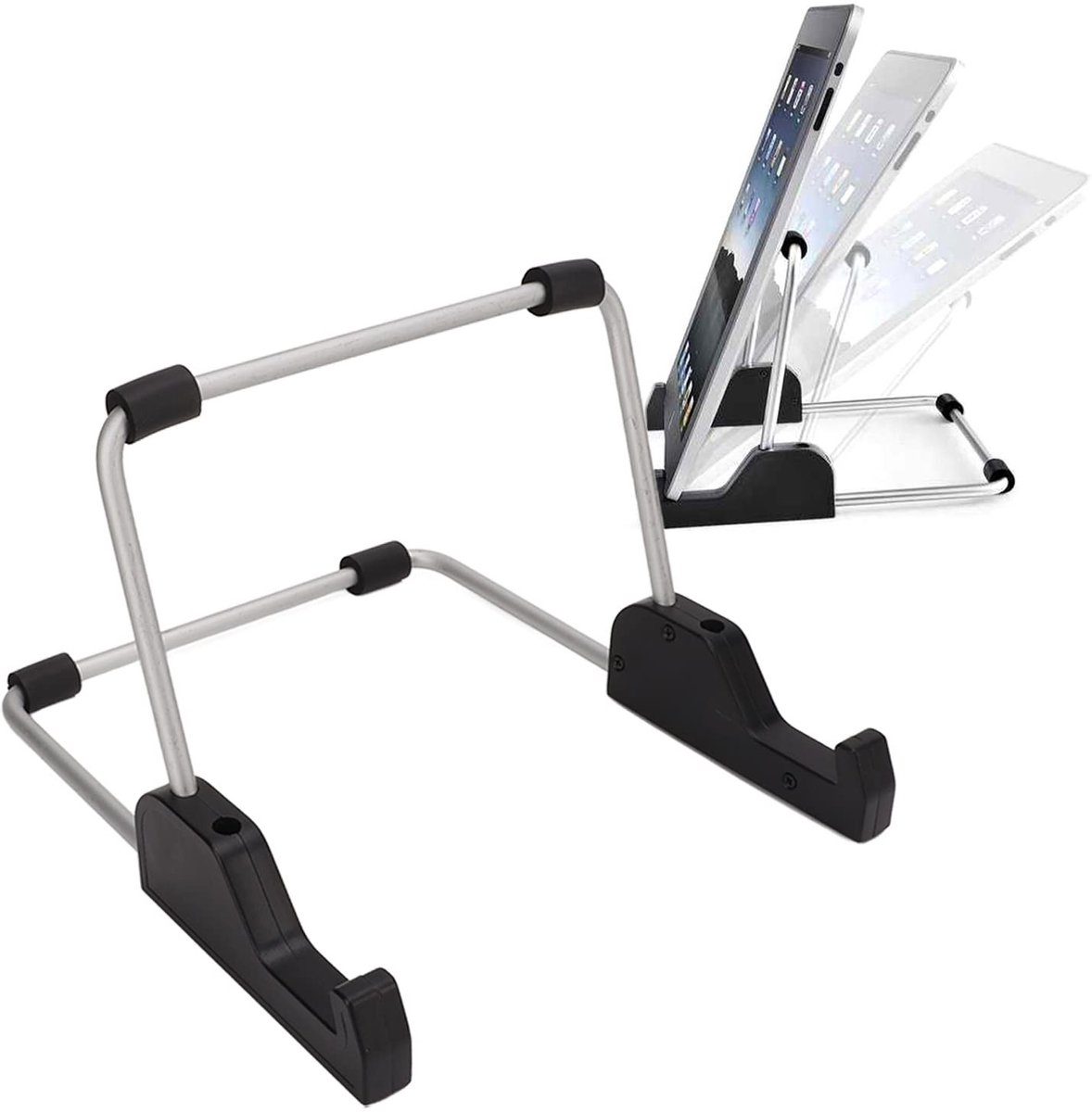 Verstelbare Tabletstandaard - 2 Stuks - Opvouwbaar en Compatibel met 7 tot 11 Inch Tablets