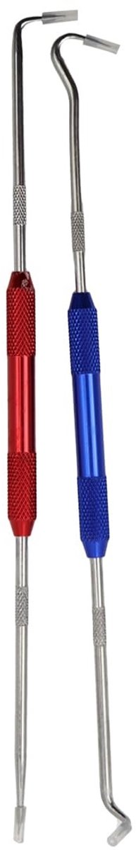 Dailygoods- Pickset 2 Stuks - Dubbelzijdige Speciale Pickset - O-Ringen/Haken - Antislip - Koolstofstaal - Verbeterde Werkefficiëntie - Gereedschap