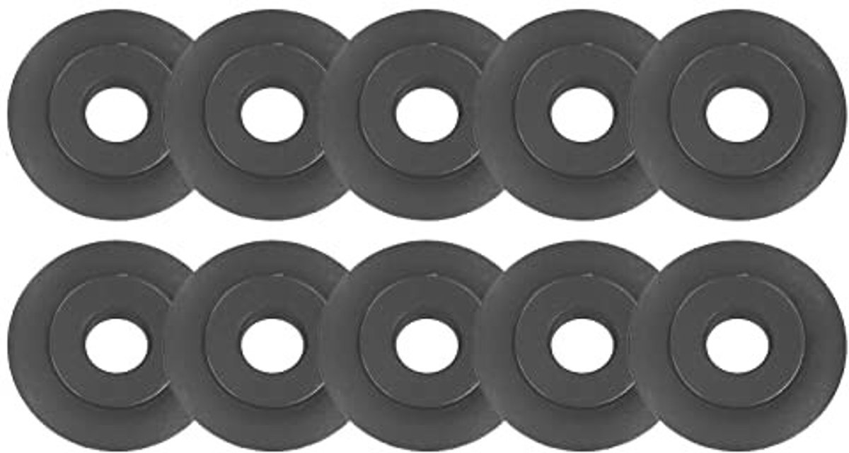 Dailygoods- Buizensnijder Reservewiel 10 Stuks - Vervangingswiel - Pijpsnijder - Hulpmiddel - Gereedschap - Mangaanstaal
