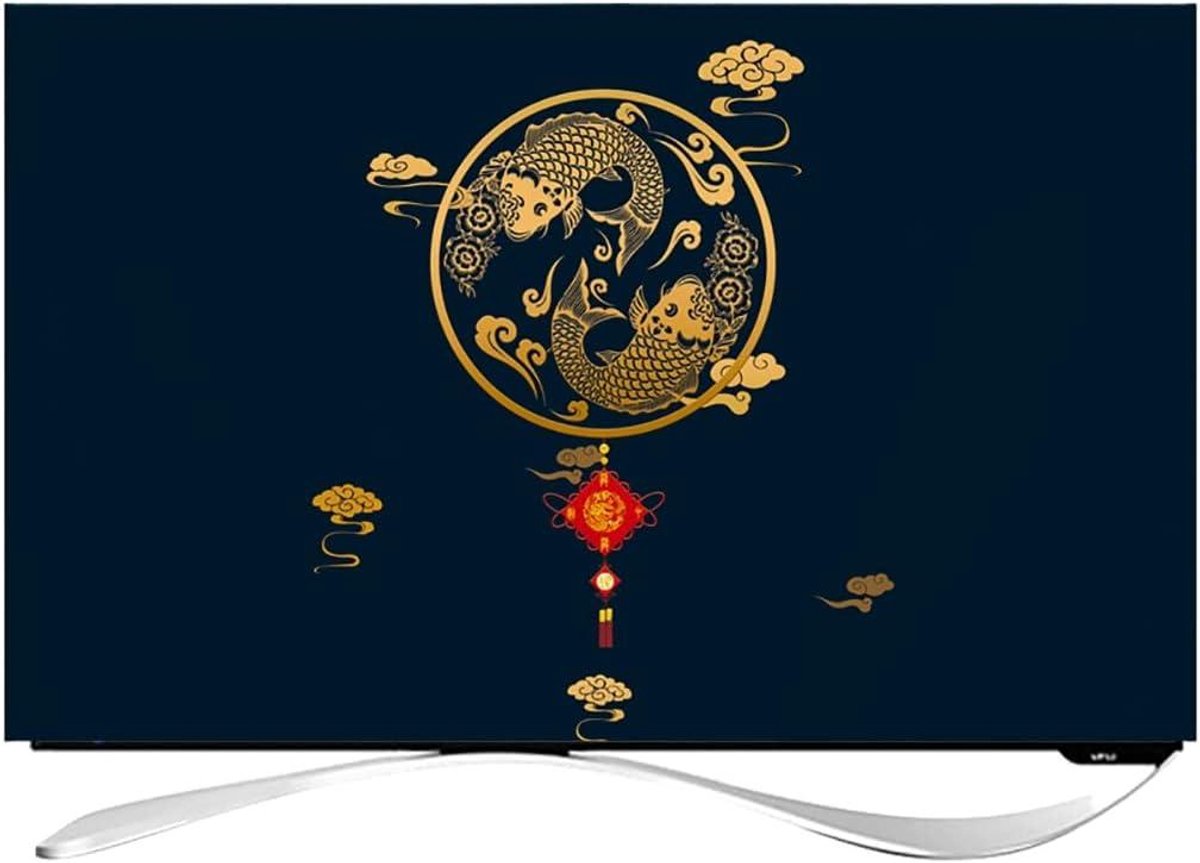 TV Beschermhoes - Stofdichte Meubelhoes - TV Buiten - Universele Pasvorm - 24-65 inch - Paars