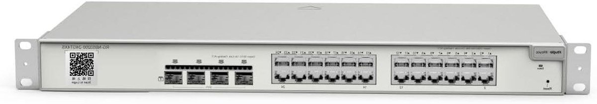 Switch Reyee Managed Cloud Capa 2+ 24-poorts RJ45 Gigabit 4 SFP+ 10 Gbps