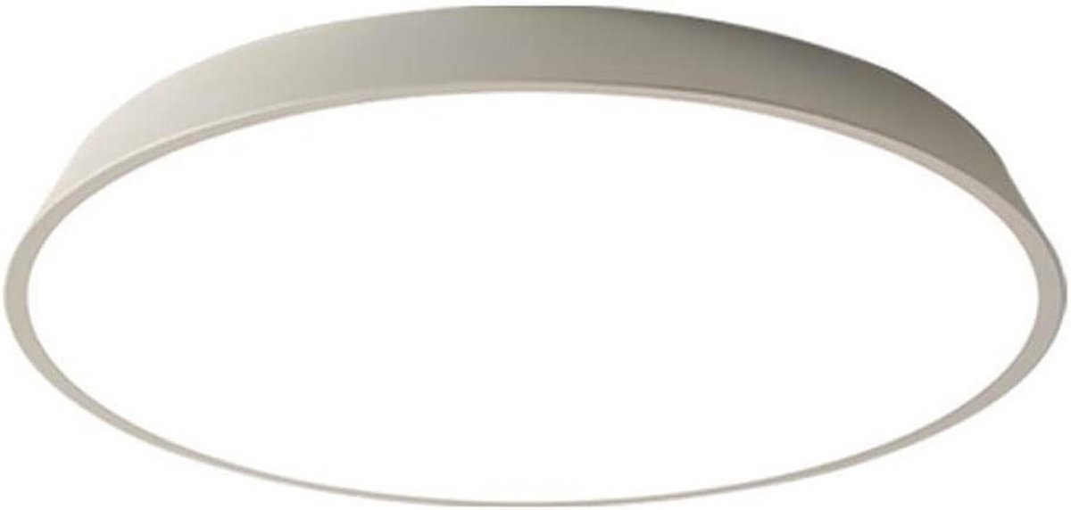 Led Plafondlamp - Scandinavisch Design - Binnenverlichting - Drie Kleuren Instelbaar - 42 cm Diameter - Wit