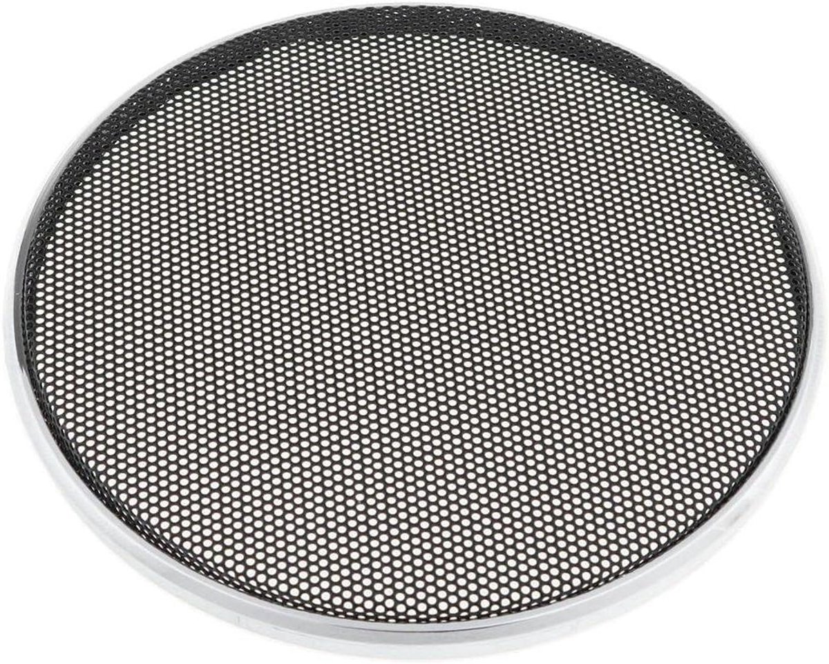 Luidspreker Bescherming - Subwoofer Grill - Audio Verbetering - Slagvast Metaal - 5 Inch - Zwart