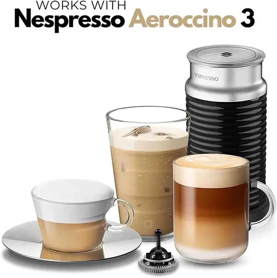 Mixer Accessoire - Reserveonderdeel - Melkopschuimen - Roestvrij staal - 1 Stuk - Zilver — afbeelding 2