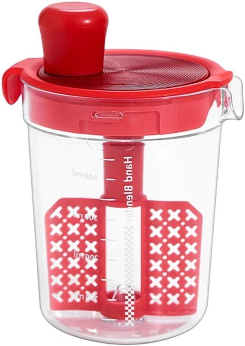 Salade Dressing Mixer - Keuken Gadget - Sauzen Maken - Met Ei Separator - 10 x 9.5 x 15 cm