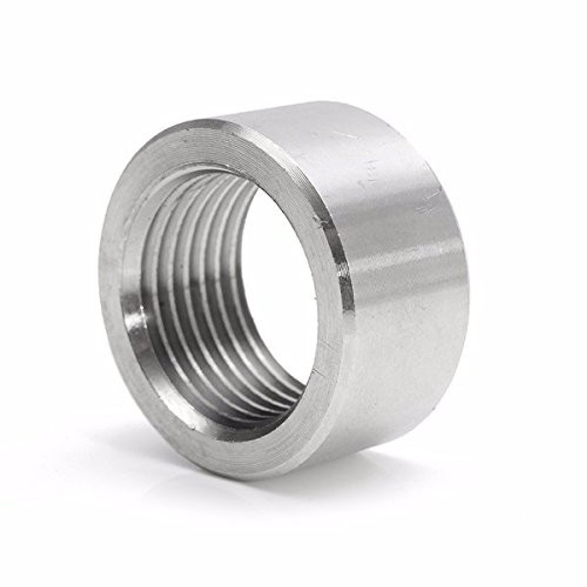 Dailygoods- Sensor Moer M18x1.5 - Ronde Moer - Roestvrij Staal - Uitlaatpijp - Zuurstof Sensor - Duurzaam 304 Materiaal