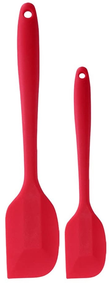 Dailygoods- Siliconen Spatula Hoogwaardig Materiaal - Bakspatel - Bakspaan - Keukenhulpmiddel - Taartmaker - Antiaanbak.