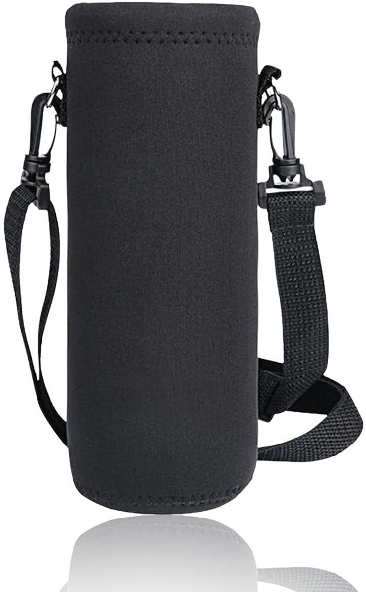 Dailygoods- Flessenhouder - Neopreen Tas voor Drinkfles - Draagbare Beschermhoes - 750 ml - Sport en Camping - Ultra Zacht Mat - Waterfles