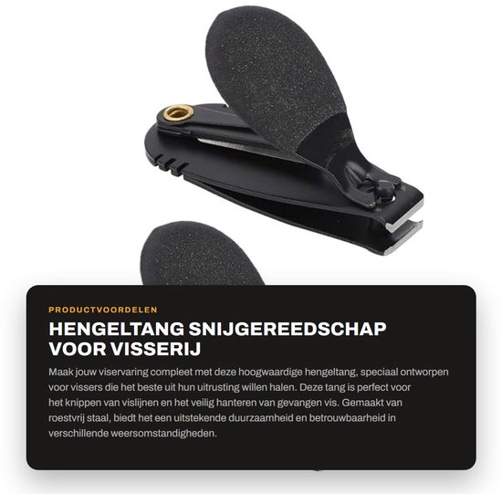 Store_8 - Hengeltang - Snijgereedschap voor visserij - Roestvrij staal - Vistang met snijder - Handig voor vissers - 2 stuks van Merkloos — afbeelding 5