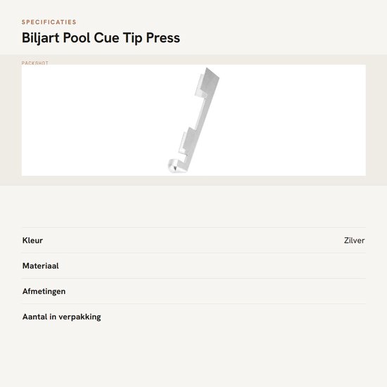 aladdien - Biljart Pool Cue Tip Press Tool - Duurzaam Aluminium - Voor Snooker en Pool - Keu-Klemmen - Biljartkeu-Reparatie Tool - Geschikt voor 10-... van Aladdien — afbeelding 3