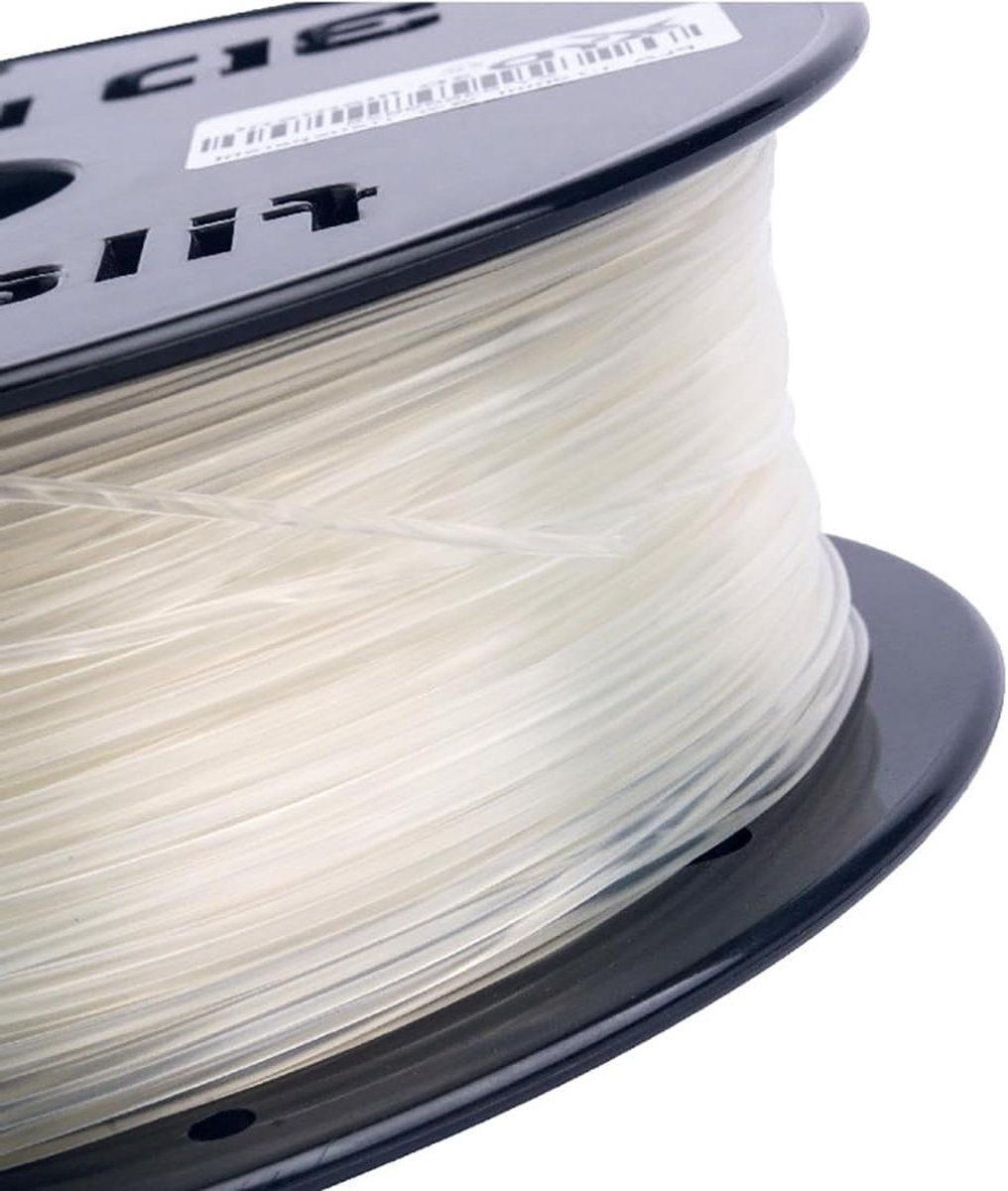 3D printer filament - PLA draad - Objecten printen - Hoge maatnauwkeurigheid - 1.75 mm spoel - Transparant