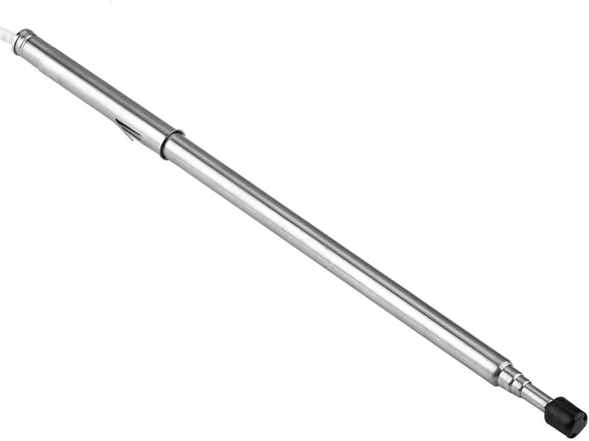 Dailygoods- Antenne Mast Aluminium Legering - Auto Antenne Universeel - Antenne Adapter - Antenne Kort - Eenvoudige Installatie - Lichtgewicht 39 g