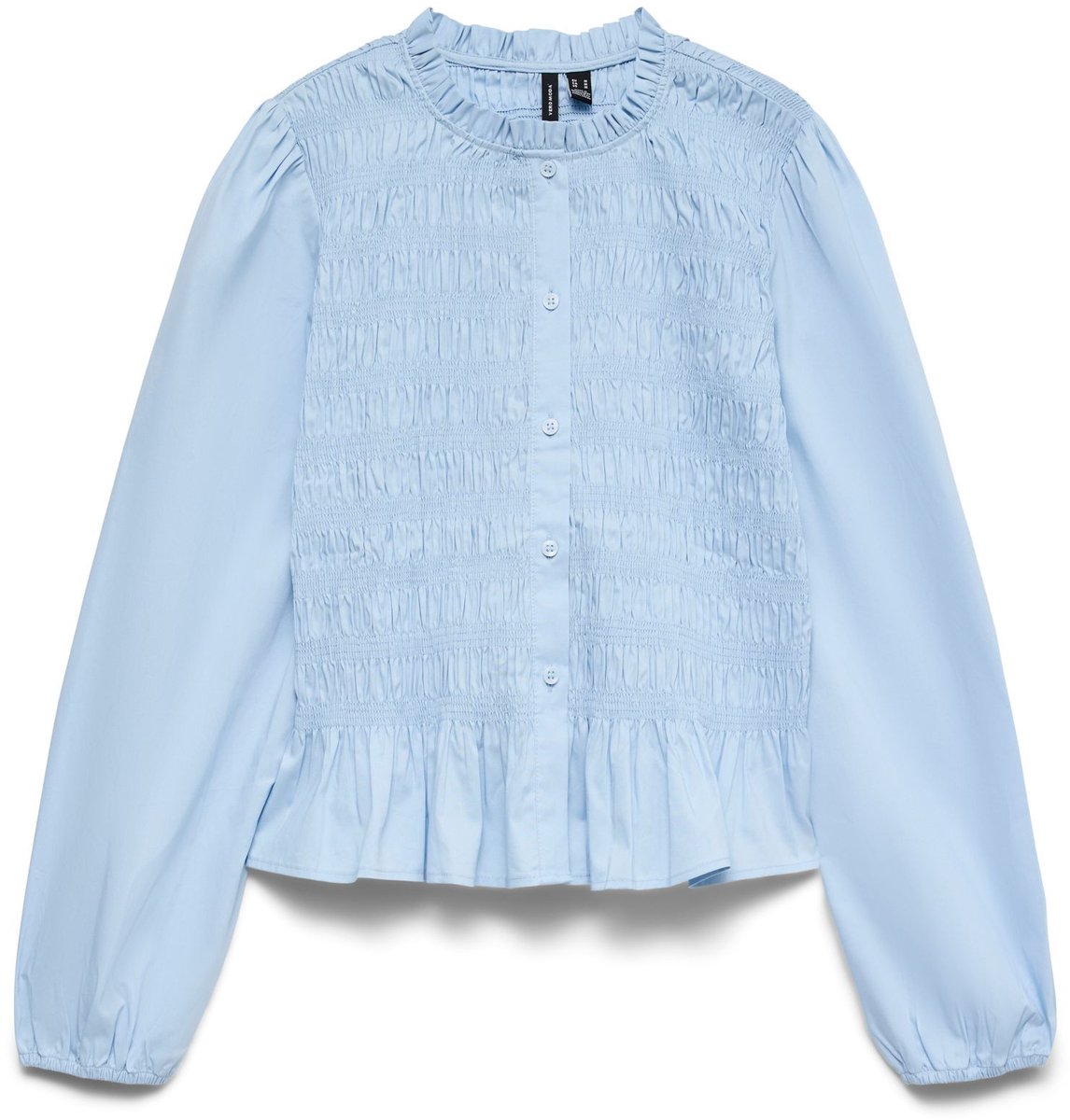 VERO MODA - VMFRIBA LS SMOCK TOP WVN LCS - Dames - Blouses