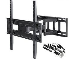TV Wall Bracket, Swivel TV Bracket for 32-65 inch LED, LCD, Plasma, Flat & Curved TV or Screen up to 40kg, Max. VESA 400x400mm