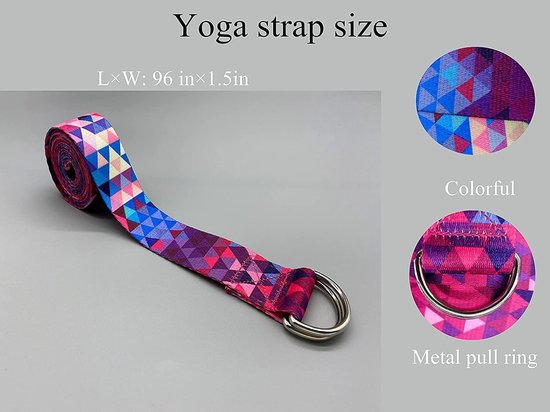 Yoga Wiel - Backbend Trainer - Flexibiliteit Verbeteren - Extra Dikke Vulling - 33 cm Diameter - Aqua — afbeelding 5