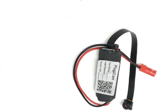 Verborgen Mini Camera - Spionage Camera - Beveiliging Thuis - HD Wifi Opname - 1x1x0.5 cm - Zwart — afbeelding 3