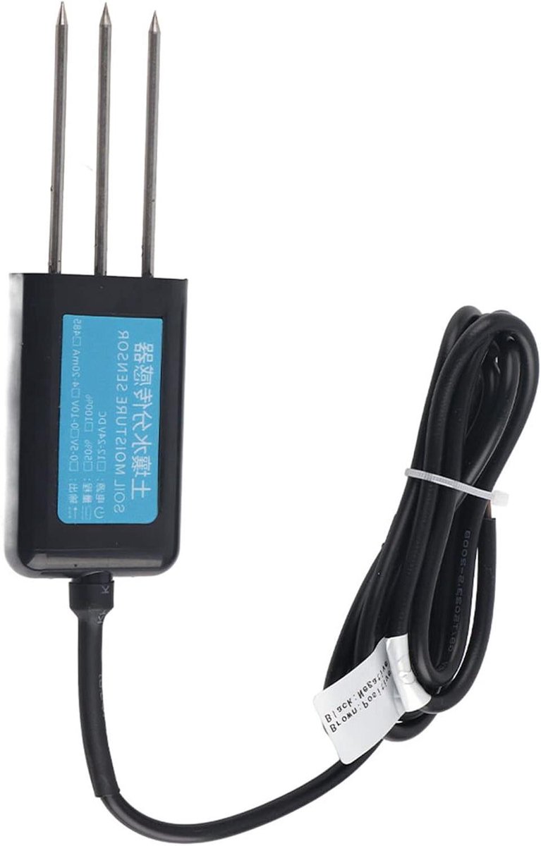 Bodemvochtsensor - Bodemtester Sensor - Waterbesparende Landbouw - Snelle Respons - 13.8 cm Lengte - Grijs