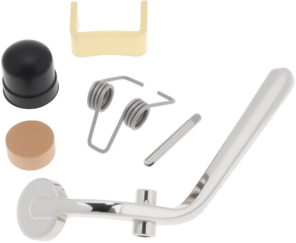 Dailygoods- Waterkey Set - Montage Kit - Spit Valve - Geschikt voor Alto/Tenor Trombone - Corrosiebestendig - Slijtvast Metaal - Tromboneonderdelen