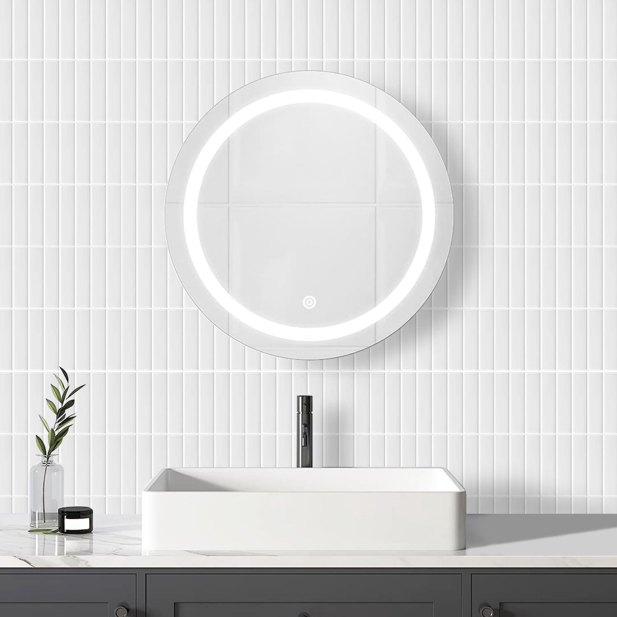 Dailygoods- Wandtegels Zelfklevend - 10 Stuks - Waterdicht - Makkelijk aan te brengen - Geschikt voor Keuken/Badkamer - 25,4 x 25,4 cm - Tegels
