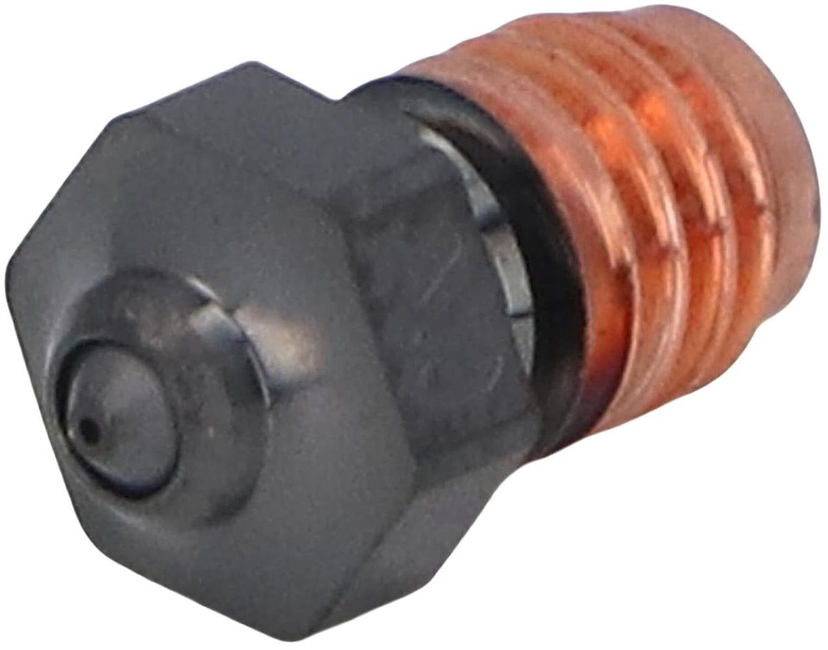 3D Printer Mondstuk - Siliciumcarbide Mondstuk - Precisie Printen - Hoge Thermische Geleidbaarheid - 0.4 mm - Zwart