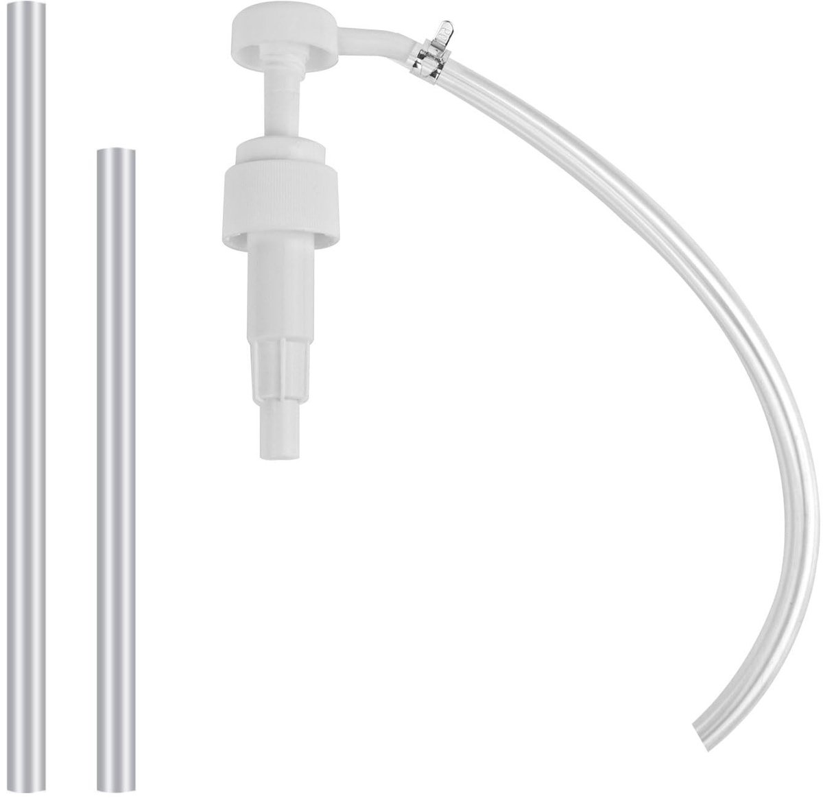 Dailygoods- Vloeistofoverdrachtpomp Handmatig - Tandwieloliepomp - Kunststof - Geschikt voor Boten - 1 Stuk - Duurzaam en Flexibel - Oliepomp