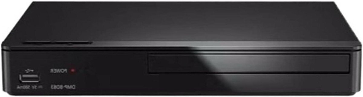 Blu-ray DVD Speler - Muziek CD Speler - Thuisbioscoop Ervaring - Intelligente Foutcorrectie - 245x385x175mm - Zwart