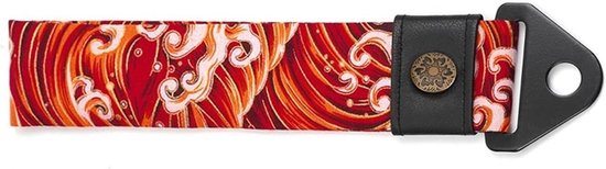 Sleepkabel Polyester - Sleepriem Aanhanger - Auto Berging - Hoge Sterkte - 28 cm - Wave Red