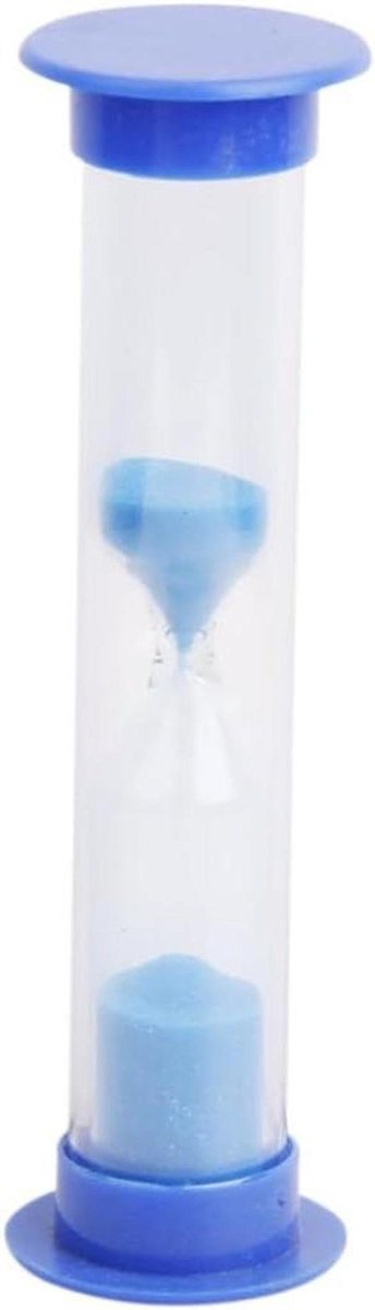 Zandloper Timer - Keuken Timer - Spelletjes Tijd - 2 Minuten - 8.9 cm - Transparant
