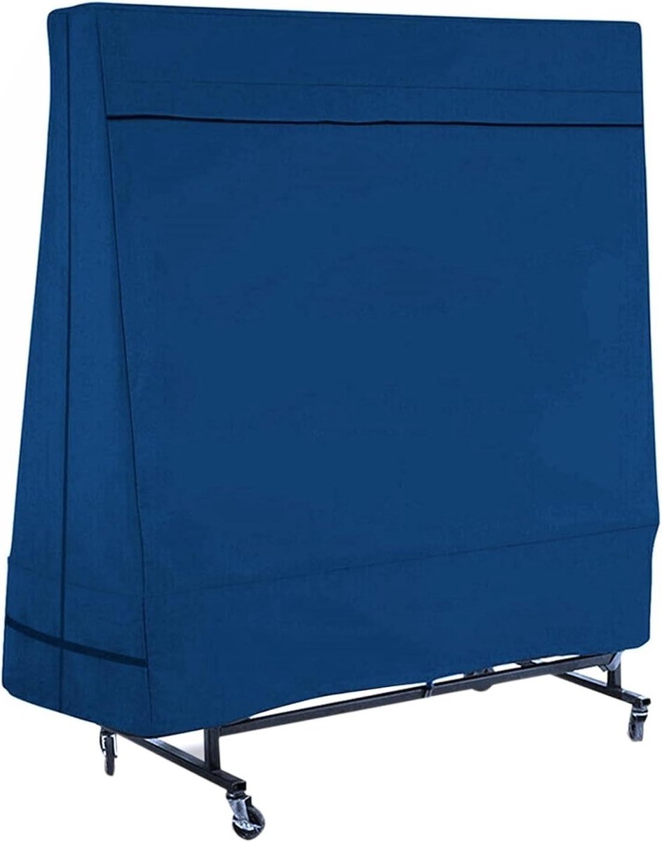 Tafeltennistafelhoes, 160 x 160 x 85 cm, Oxford waterdichte outdoor-bescherming, anti-uv-winddichte klaptafelafdekking, weerbestendige afdekking voor inklapbare tuintafels