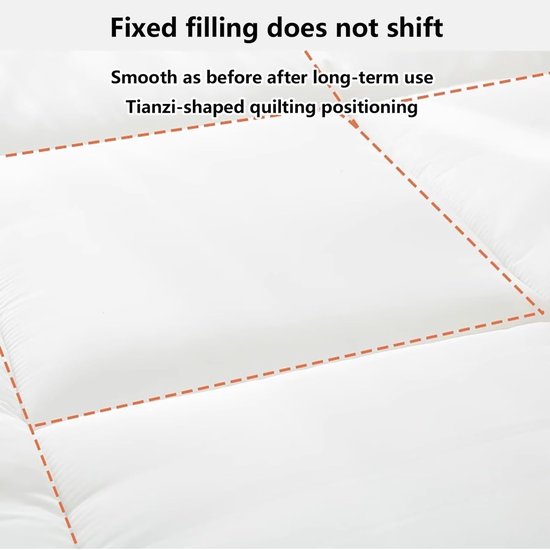 Japanse futonmatras - Vloermatras oprolbaar - Ruimtebesparend slapen - Veelzijdige slaapoplossing - 180 x 200 cm - Wit — afbeelding 4