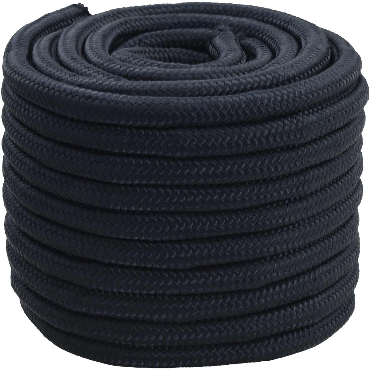 vidaXL - Boottouw - 2 - mm - 50 - m - Koninklijk - Blauw - Polyester